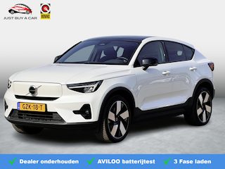 Volvo C40 Recharge Plus 69 kWh SOH 94,3% | Panoramadak | Pilot Assist | Adaptieve cruise control | Warmtepomp | Stoel & Stuurverwarming | Achteruitrijcamera | Keyless | Memory |