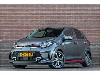 Kia Picanto 1.2 Automaat GT-Line 5-persoons, Dealer onderhouden, 4-cilinder, Leder, Carplay, Stoel & Stuurverwarming, Camera.