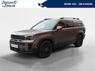 Hyundai Santa Fe 1.6 T-GDI PHEV Black Line 4WD 7-zitter 251PK | 62km WLTP elektrisch | Navigatie | Apple Carplay & Android Auto | Adaptive cruise control | Climate control | 360 camera | Stoelventilatie & verwarming | Stuurverwarming |