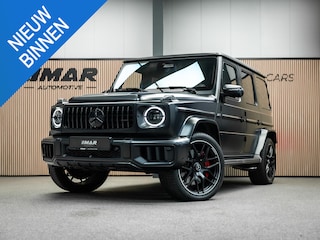 Mercedes-Benz G-klasse AMG 63 Vol uitgevoerde manufactur magno black, rode stiksels!!!!!!!