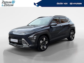 Hyundai Kona 1.6 GDI HEV Premium Sky 137PK | Navigatie | Apple Carplay & Android Auto | Schuif-kanteldak | Stoelverwarming & koeling | Lederen bekleding | Bose speakers | Geheugenfunctie stoelen |