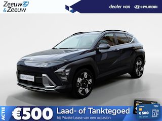 Hyundai Kona 1.6 GDI HEV Premium Sky 137PK | Navigatie | Apple Carplay & Android Auto | Schuif-kanteldak | Stoelverwarming & koeling | Lederen bekleding | Bose speakers | Geheugenfunctie stoelen |