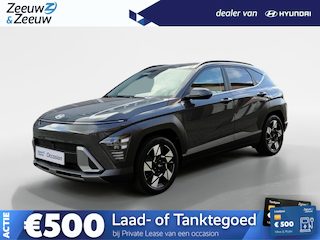 Hyundai Kona 1.6 GDI HEV Premium Sky 137PK | Navigatie | Apple Carplay & Android Auto | Schuif-kanteldak | Stoelverwarming & koeling | Lederen bekleding | Bose speakers | Geheugenfunctie stoelen |