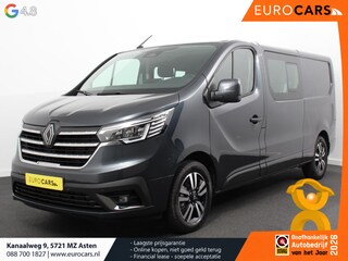 Renault Trafic 2.0 Blue dCi 150PK Automaat L2H1 Dubbele Cabine Navigatie Airco Lichtmetalen velgen Betimmering Trekhaak Camera Parkeer sensoren Dab