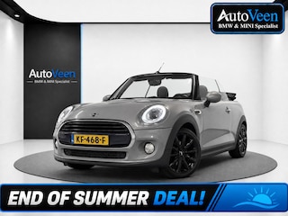 Mini Cooper Cabrio 1.5 Chili Serious Business (LED, LEDER, STOELVERWARMING, DEALER ONDERHOUDEN)