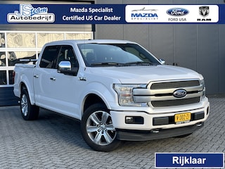 Ford F-150 USA Platinum EcoBoost 370PK SuperCrew | LPG | Laadbakklep | Trekhaak | Panodak | 10-Traps Automaat