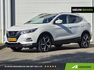 Nissan Qashqai 1.3 DIG-T Tekna / Trekhaak / Panoramadak / Adaptief Cruise Control / 360 Graden Camera / Elektrische Bestuurdersstoel / Apple Carplay & Android Auto / Navigatie / Climate Control /