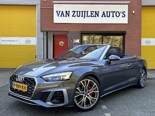 Audi A5 Cabriolet 40 TFSI 204pk S-Line Nekverwarming Virtual Trekhaak Camera 19''