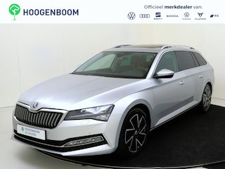 Skoda Superb Combi 1.4 TSI iV Business Edition Plus | SoH 96% | Panoramadak | Achteruitrijcamera | Bestuurdersstoel met memory | Keyless | Adaptieve cruise control | Lane assist | Stoel- en stuurwielverwarming | Elektrische kofferklep |
