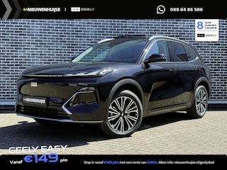 Geely Starray 1.5 Max+ | 136km Elektrisch bereik | Verw. voorstoelen, achterbank en stuurwiel | 360graden camera | Flyme premium sound | Panoramadak | Massage stoelen | PDC voor & achter |