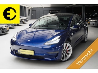 Tesla Model 3 Performance AWD 75 kWh | Pano | Leder | Stoelverwarming