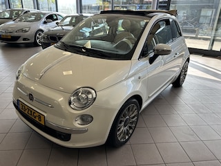 Fiat 500 0.9 TwinAir Lounge CABRIO AUTOMAAT 135 DKM BJ 2013 !!!