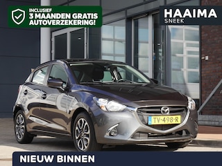 Mazda 2 1.5 Skyactiv-G Dynamic+ | Cruise control | Trekhaak | Airco | Lichtmetalen velgen | 5 deurs | Navigatiesysteem | Elektrische ramen