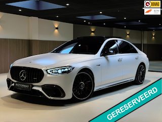 Mercedes-Benz S-klasse AMG 63 S E Performance|Pano|HUD|Keyless|360|4D Burmester|Massage|Matrix|Stoel verwarm en ventil|Carbon