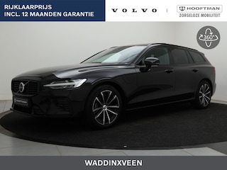 Volvo V60 T8 PLUG-IN HYBRID PLUS DARK SCHUIFDAK 360GR CAM HARMAN KARDON TREKHAAK
