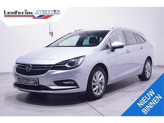 Opel Astra Sports Tourer 1.4 Innovation NAP 2e-eigen. PDC v+a privateglas afneembare-trekhaak lendesteun 16"-lmv electr-achterklep cruise-controle stuurbediening Navigatie bleutooth Camera stoelventilatie/verwarming lederen-sportstoelen links met memo massage