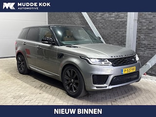 Land Rover Range Rover Sport P400e HSE | Luchtvering | Black Pack | Meridian | 360° Camera | Panoramadak | Ventilatiestoelen | Keyless | 21 Inch