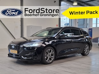 Ford Focus Wagon EcoBoost Hybrid 155pk ST-Line | Winter Pack | Adapt. Cruise | Dodehoek Detectie | Camera | SYNC 4 | LED |