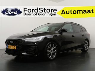 Ford Focus Wagon EcoBoost Hybrid 155pk ST-Line | Winter Pack | Adapt. Cruise | Dodehoek Detectie | Camera | SYNC 4 | LED |