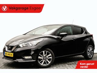 Nissan Micra 0.9 90 PK IG-T N-Connecta | Ned Auto | 25 DKM | Uniek | 2e Eign | | Pdc Achter | 16" lichtmetalen velgen | Getint Glas | Achteruitrijcamera | Dab Audio | Regen sensor |