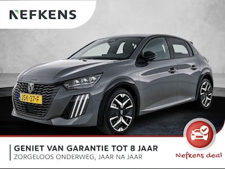 Peugeot 208 1.2 Hybrid 145pk GT Automaat | Elektrisch Verstelb. Bestuurdersstoel | Alcantara | Navigatie | Camera Voor + Achter | Adaptieve Cruise Control | Dodehoekdetectie | 17"LMV | LED | Climate Control | Keyless Entry/Start | Apple Carplay/Android Auto |