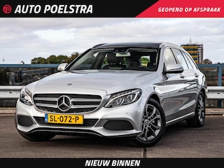 Mercedes-Benz C-klasse Estate 180 Prestige | Panoramadak | Trekhaak | LED | Stoelverwarming | Dodehoekdetectie | Dealeronderhouden