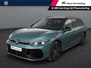 Volkswagen Passat Variant 1.5eHybrid 272PK R-Line Black Style Plus · Leder · Harman Kardon · Trekhaak · Alcantara hemelbekleding · 360°Camera + Parkeersensoren · Garantie t/m 21-01-2031 of 100.000km