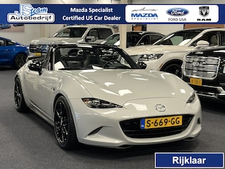 Mazda MX-5 ND Roadster 2.0 SkyActiv-G 160PK TS+ Leder 17inch Liefhebbersauto!