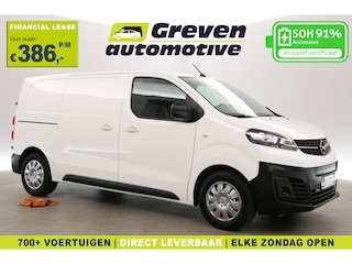 Opel Vivaro 75 kWh L2H1 Long Range | Elektrisch | Snelladen | SOH 91% | Airco | Cruise | Camera | Carplay | 3 Zits | Trekhaak