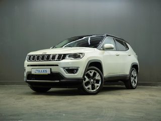 Jeep Compass 1.4 MultiAir Limited 4x4 | Trekhaak | Stoel en Stuur verwarming | Parelmoerlak | Beats Audio | Camera