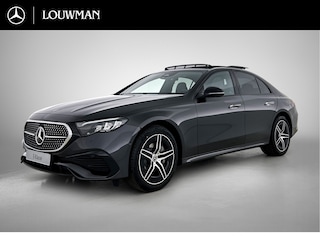 Mercedes-Benz E-klasse 300 e Business Solution AMG | Comfortpakket Plus | Nightpakket | Winterpakket | Trekhaak | Panoramaschuifdak | 19-inch vijfdubbelspaak AMG velgen | GUARD 360° | Warmtewerend, donkergetint glas |