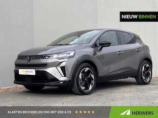 Renault Captur 1.8 E-Tech full hybrid 160 techno / Fabrieksgarantie tot 02-2029 / Pack Winter / Stuur- & Stoelverwarming / Navigatie groot scherm / Camera / Apple Carplay Android / 18" LM wielen /