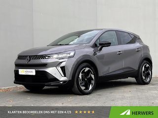 Renault Captur 1.8 E-Tech full hybrid 160 techno / Fabrieksgarantie tot 02-2029 / Pack Winter / Stuur- & Stoelverwarming / Navigatie groot scherm / Camera / Apple Carplay Android / 18" LM wielen /