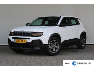 Jeep Avenger Longitude 54 kWh | SOH 95% | Keyless entry | Navigatie | Voorruitverwarming | Stoelverwarming |