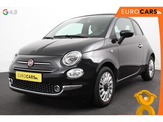 Fiat 500 1.0 Hybrid 69pk Dolcevita Navigatie Apple CarPlay Android Auto Parkeerhulp achter Cruise Control Half leder Climatronic Lichtmetalen velgen