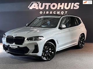 BMW X3 XDrive30e High Executive Edition M Pano/ Leder/ Stuurverwarming/ 20"/ Camera/ Brookley Grey