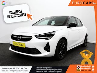 Opel Corsa 1.2 100pk GS Line Navigatie Appel Carplay/Android Auto Airco Camera Parkeer sensoren Extra Getint Glas Stuurwiel Bediening