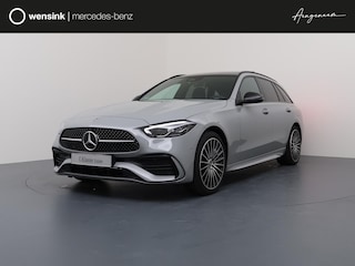 Mercedes-Benz C-klasse Estate 300e 140 Years Edition | Panoramaschuifdak | Night Pakket | AMG-line | Alpine grijs |