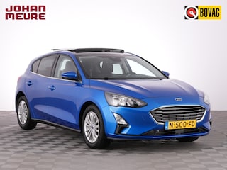 Ford Focus 1.0 EcoBoost Hybrid Titanium X | PANORAMADAK | NAVI | ECC | VELGEN ✅ 1e Eigenaar