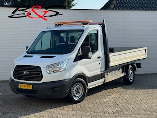 Ford Transit 350 2.2 TDCI Pick up Open laadbak Trekhaak Airco 3 Zitplaatsen Zwaailicht