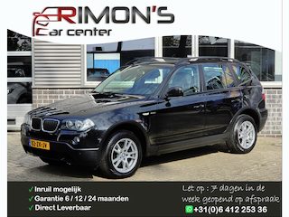 BMW X3 2.0i Business Line Hagel Schade Dak en Motor
