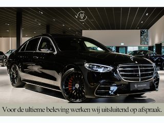 Mercedes-Benz S-klasse 580 4-M AMG NIEUWPRIJS €269.005 E-Active body control|Night|Carbon|Burmester 4D|Stoelkoeling|Pano|21"|Entertainment|HUD|Achterasbesturing