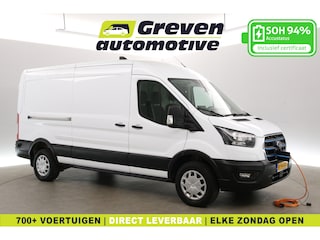 Ford Transit L3H2 68 kWh 184PK | Snelladen | SOH 94% | Clima | 360° Camera | 3 Zits | Cruise | Carplay |