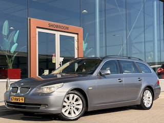 BMW 5-serie Touring 520i Business Line | Cruise | Navi | Leder | Stoelverwarming + Half elek. | Trekhaak | Bluetooth |