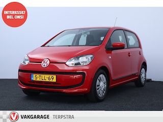 Volkswagen Up 1.0 move up! BlueMotion/ 5-Deurs/ Airco/ Elek.Ramen/ C.V. Afstand/ Isofix/ Radio Aux/ Start-Stop/ Stuurbekra.