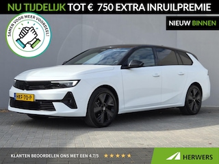 Opel Astra Electric 54 kWh GS / SOH 96% / Stuur- & Stoelverwarming / Rondomzicht camera / Navigatie / Apple Carplay Android Auto / CCS snelladen / Stand-kachel / Adaptief cruise control / Keyless Entry/Start / Lichtmetalen wielen 18“ /