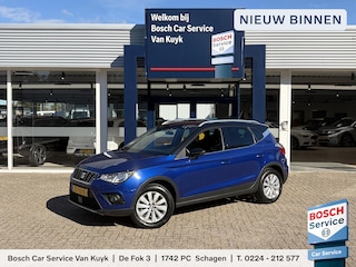 Seat Arona 1.0 TSI Xcellence Business Intense / Automaat / NL-Auto / 76.000 KM / Adaptieve Cruise-Control / Apple-Carplay & Android-Auto / Draadloze-Telefoonlader / Keyless / Climate-Control / PDC met Camera / 16'' LMV / ENZ.