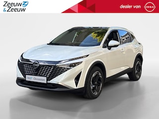 Nissan Qashqai N-Connecta 158PK AUTOMAAT | Navigatie | Google Built-in | Adaptive Cruise Control | Climate Control | 360 camera | Parkeersensoren rondom | Lichtmetalen velgen | Panorama dak |