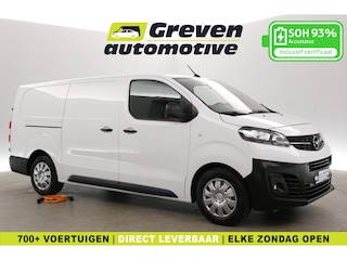 Opel Vivaro 75 kWh L3H1 Long Range | Snelladen | SOH 93% | Airco | Camera | Cruise | 3 Zits | Carplay | Parkeersens.