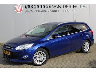 Ford Focus Wagon 1.0-125pk EcoBoost Edition Plus. Nette, goed onderhouden Ford Focus wagon. Autm. airco dual, voorraamverwarming, side assist, trekhaak, cruise control, navigatie, telefoonvoorb., metallic lak, LM wielen, parkeersensoren v+a etc.